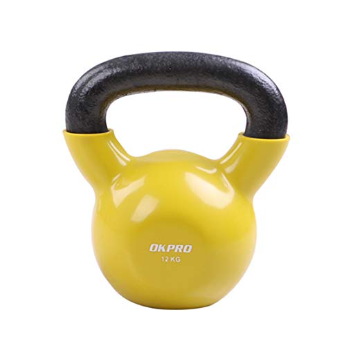 AKT Kettlebell Campana de la Caldera Profesión Entrenamiento Muscular Equipamiento Deportivo para el Hogar Pesas de Gimnasia Entrenamiento de Fuerza de Levantamiento de Pesas,2kg