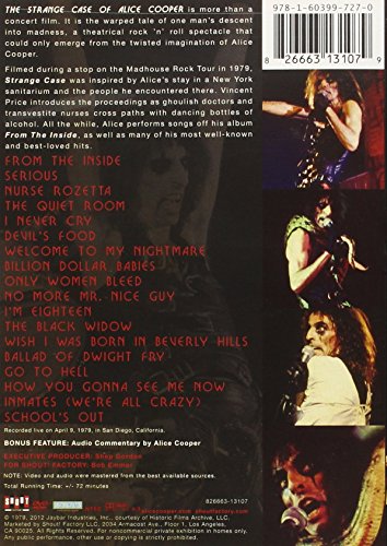 Alice Cooper - Strange Case Of Alice Cooper [Reino Unido] [DVD]