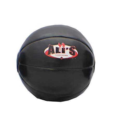 Ali's Fightgear - Balón medicinal (37 cm, 10 kg), color negro