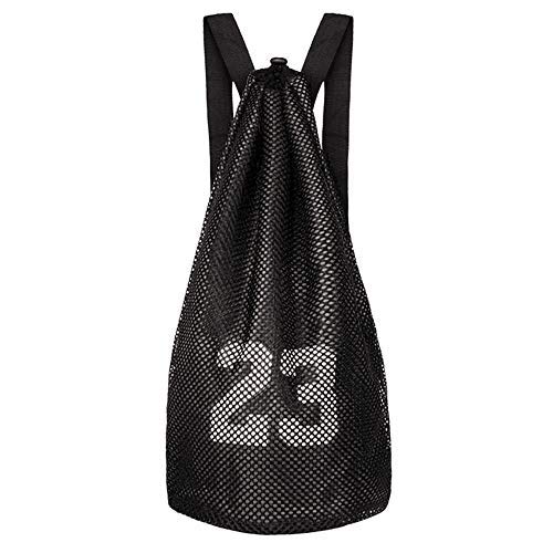ALIXIN - 23. Mochila de baloncesto para gimnasio, deporte, con bolsillo grande con cremallera para adolescentes y adultos
