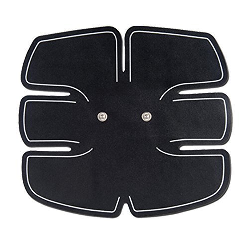 Almohadillas del Gel Fitness Entrenamiento Masajeador Dispositivo Accesorio Estimulador de Músculo Abdominal Pierna Brazo Tonificación del Cuerpo Adhesividad Excelente (NO PUEDE utilizar por separado)