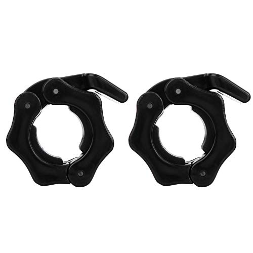 Alomejor Collares De Barra Abrazaderas De Barra De Liberación Rápida Abrazaderas De Pesas De Seguridad Clips (28mm)