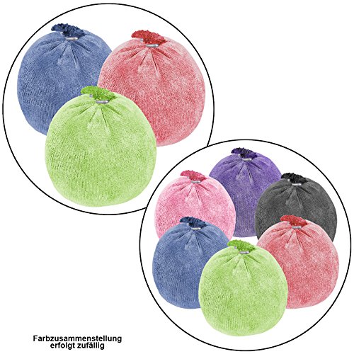ALPIDEX Bola de magnesio 35 g ó 60 g Escalada Gimnasia Halterofilia cantidades, Cantidad:3 x 60 g, Color:Mixed Colours