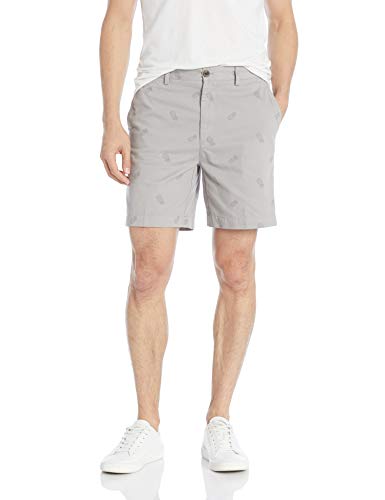 Amazon Essentials Classic Fit – Pantalón corto de corte clásico para hombre (17,8 cm), Gris (Grey Ineapple Gre), 36W