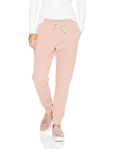 Amazon Essentials – Pantalón deportivo de felpa para mujer, Rosa (Light Pink), US XL (EU 2XL)