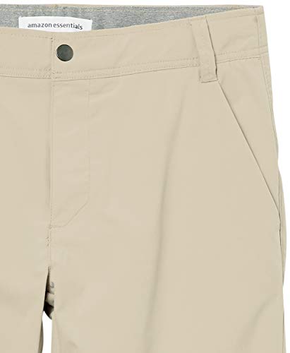 Amazon Essentials Regular-fit Hybrid Tech Pant Pants, Caqui Claro, 28W x 28L