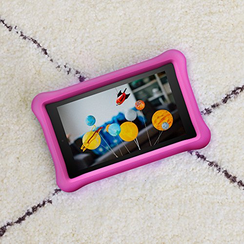 Amazon FreeTime - Funda infantil para Fire HD 8 (tablet de 8 pulgadas, 7ª y 8ª  generación, modelos de 2017 y 2018), Rosa