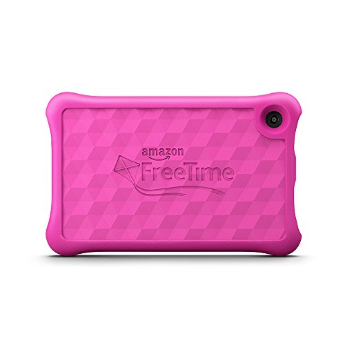 Amazon FreeTime - Funda infantil para Fire HD 8 (tablet de 8 pulgadas, 7ª y 8ª  generación, modelos de 2017 y 2018), Rosa