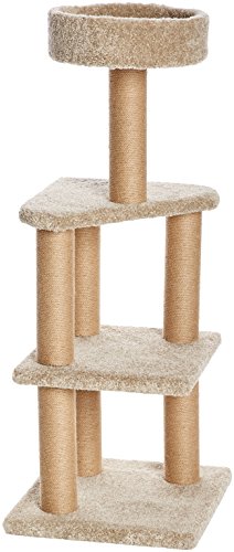 AmazonBasics - Árbol de gatos con postes rascadores - Grande