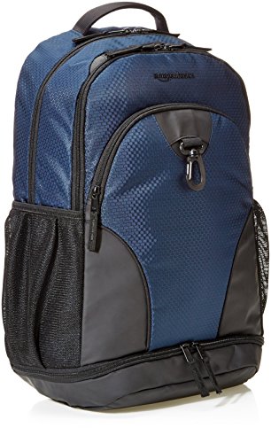 AmazonBasics - Mochila de deporte, Azul marino