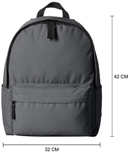 AmazonBasics, Mochila de estilo clásico, Gris