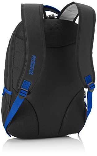 American Tourister Urban Groove - 15.6 Pulgadas Mochila para Portátil, 47 cm, 27 L, Negro (Black/Blue)