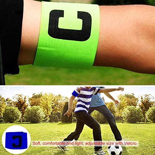 AMIGOB 7PCS Kit Entrenamiento Velocidad y Agilidad de Fútbol, Paracaídas de Resistencia, 8m Escalera de Agilidad, Football Bungee, Conos, Fútbol Capitán Brazalete, Clavos Metálicos y Bolsa