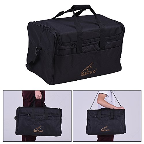 ammoon Caja Cajon Estándar para Adultos GECKO L03 Mochila Mochila 600D 5MM Acolchado de Algodón con Asa de Transporte Bandolera