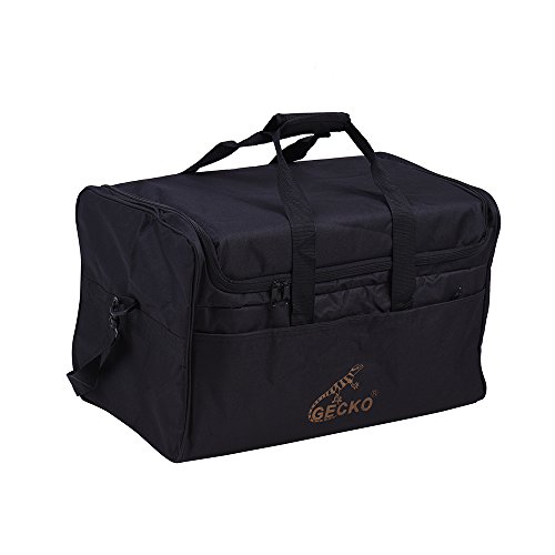 ammoon Caja Cajon Estándar para Adultos GECKO L03 Mochila Mochila 600D 5MM Acolchado de Algodón con Asa de Transporte Bandolera