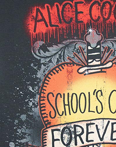 Amplified Alice Cooper Schools out Mens T-Shirt (Medium)