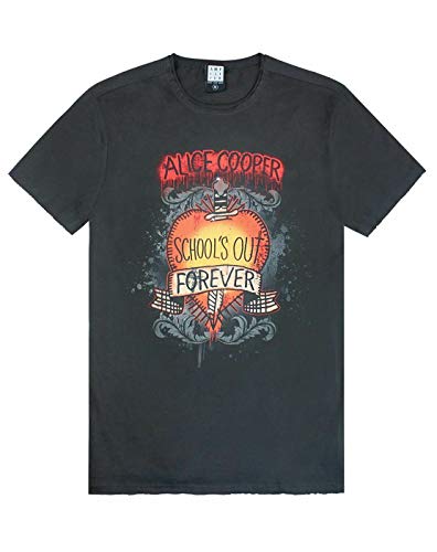 Amplified Alice Cooper Schools out Mens T-Shirt (Medium)