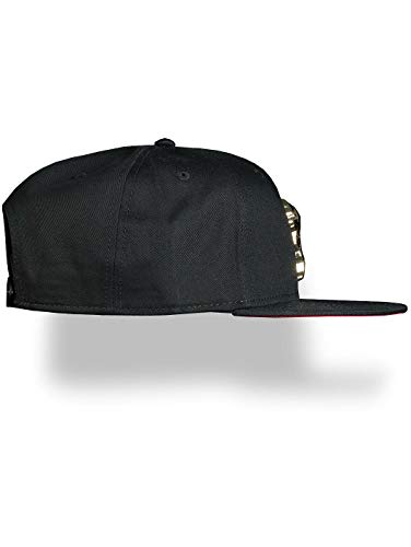 Amstaff Unisex Snapback Cap Desto, Farbe:Schwarz, Größe:One Size