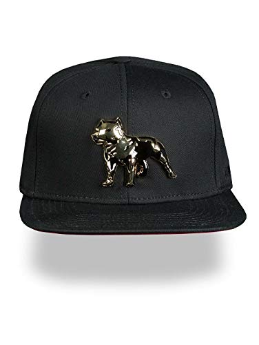 Amstaff Unisex Snapback Cap Desto, Farbe:Schwarz, Größe:One Size