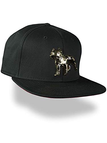 Amstaff Unisex Snapback Cap Desto, Farbe:Schwarz, Größe:One Size