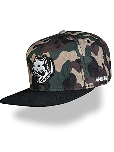 Amstaff Unisex Snapback Cap Tafio, Talla:One Size, Color:Camouflage