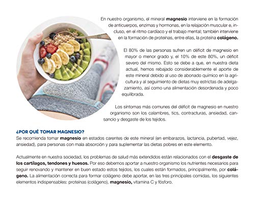 Ana Maria Lajusticia - Carbonato de magnesio – 75 comp. Disminuye el cansancio y la fatiga, mejora el funcionamiento del sistema nervioso. Apto para veganos. Envase para 37 días de tratamiento.