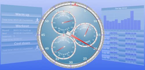 Analog Interval Stopwatch Pro