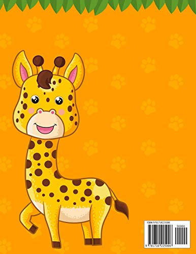 Animals Color by Number Books For Kids Ages 4-8