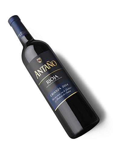 Antaño Vino Tinto D.O Rioja - Pack de 6 Botellas x 750 ml