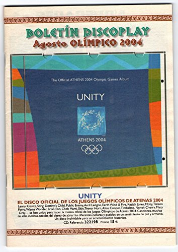 ANTIGUO ESCASO BOLETÍN REVISTA CATÁLOGO MÚSICA Y OTROS BID DISCOPLAY AÑO 22 Nº 246 AGOSTO OLÍMPICO 2004. PARA COLECCIONISTAS. MUSIC.