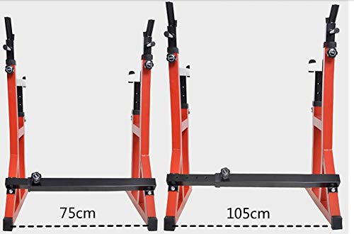 Aoligei Aparato para Sentadillas, Soporte para Barras De Halterofilia, Multifuncional Barra para Sentadillas, Entrenamiento De Fuerza