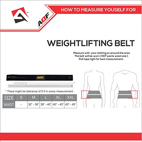 AQF Cinturon Lumbar Gimnasio para Levantamiento De Cinturon Gym Hebilla de Palanca Pesas De Cuero Acolchado De 4" Pulgadas para Musculación De Físico (XL)