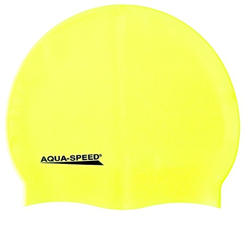 Aquaspeed Mega - Gorro de natación (silicona) Mega / gelb 18