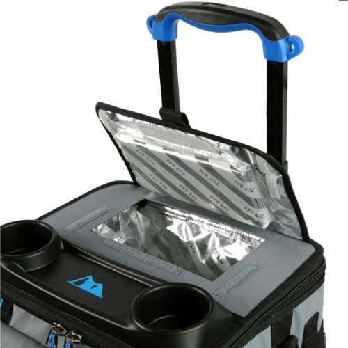 Arctic Zone - Nevera con ruedas Titan Deep Freeze de alto rendimiento, capacidad para 60 latas, Azul