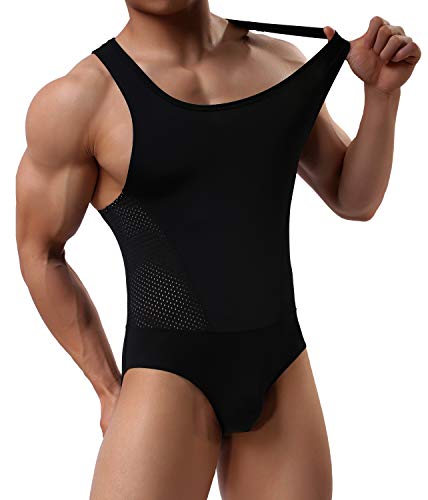 Arjen Kroos Hombre Maillot Leotardo Ropa Interior Deportiva Sexy Bodysuit Deportivo de Hombre para Gimnasia Danza Bañador Bodies Elásticos