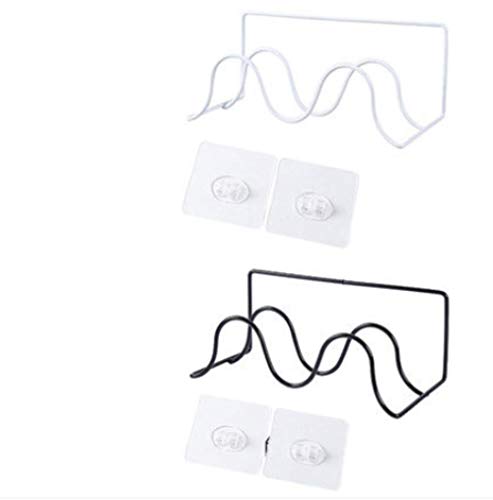 ASADVE No Hay Patines para Baño Sin Perforaciones, Racks De Pared.