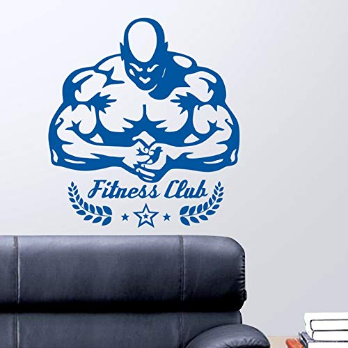 ASFGA Calcomanía de Fitness Pegatina de Gimnasio Cartel de Culturismo Vinilo calcomanía de Pared Mural Fitness Crossfit Encontrar calcomanía Muscular Pegatina de Gimnasio Coche 30x33cm