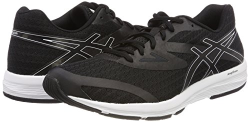 Asics Amplica, Zapatillas de Running para Mujer, Negro (Black/Black/White 9090), 39.5 EU