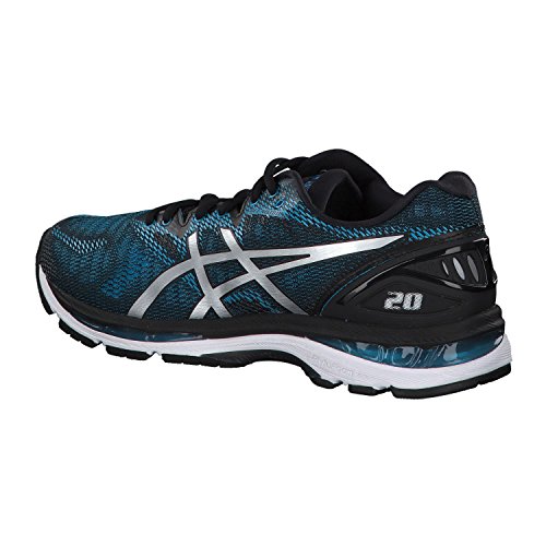 Asics Gel-Nimbus 20, Zapatillas de Running para Hombre, Azul (Island Blue/White/Black 4101), 41.5 EU