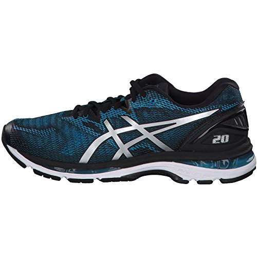 Asics Gel-Nimbus 20, Zapatillas de Running para Hombre, Azul (Island Blue/White/Black 4101), 41.5 EU