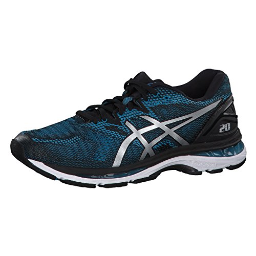 Asics Gel-Nimbus 20, Zapatillas de Running para Hombre, Azul (Island Blue/White/Black 4101), 41.5 EU