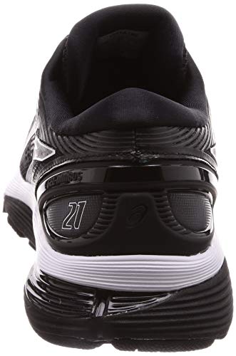 Asics Gel-Nimbus 21, Zapatillas de Running para Hombre, Negro (Black/Dark Grey 001), 42 EU
