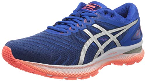 Asics Gel-Nimbus 22, Running Shoe Mens, Tuna Blue/Pure Silver, 43.5 EU