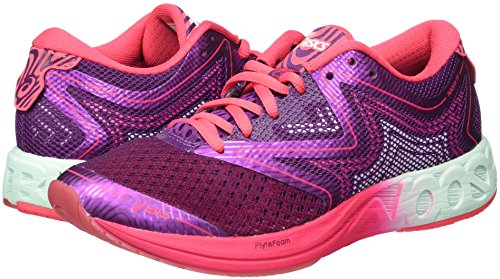 Asics Gel-Noosa FF, Zapatillas de Running para Mujer, Morado (Prune/Glacier Sea/Rouge Red), 39 EU