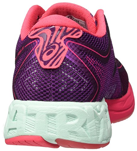 Asics Gel-Noosa FF, Zapatillas de Running para Mujer, Morado (Prune/Glacier Sea/Rouge Red), 39 EU