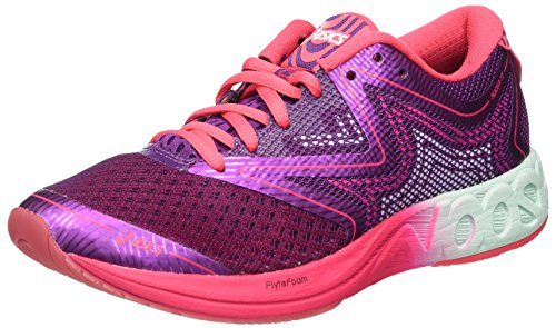 Asics Gel-Noosa FF, Zapatillas de Running para Mujer, Morado (Prune/Glacier Sea/Rouge Red), 39 EU