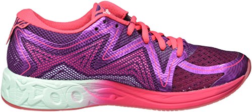 Asics Gel-Noosa FF, Zapatillas de Running para Mujer, Morado (Prune/Glacier Sea/Rouge Red), 39 EU