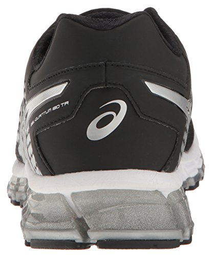 Asics Gel-Quantum 180 Tr Zapatillas de correr para mujer, Negro (Negro/Plateado/Blanco), 35 EU