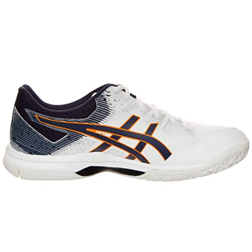 Asics Gel-Rocket 9, Zapatilla para Deportes para Hombre, Blanco/Chaquetón, 43.5 EU