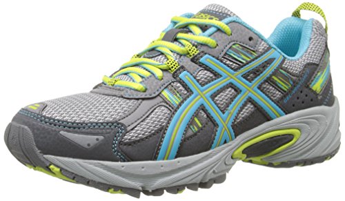 Asics Gel-Venture 5 - Zapatillas de Deporte para Mujer, Color Gris, Color Plateado, Talla 40.5 EU